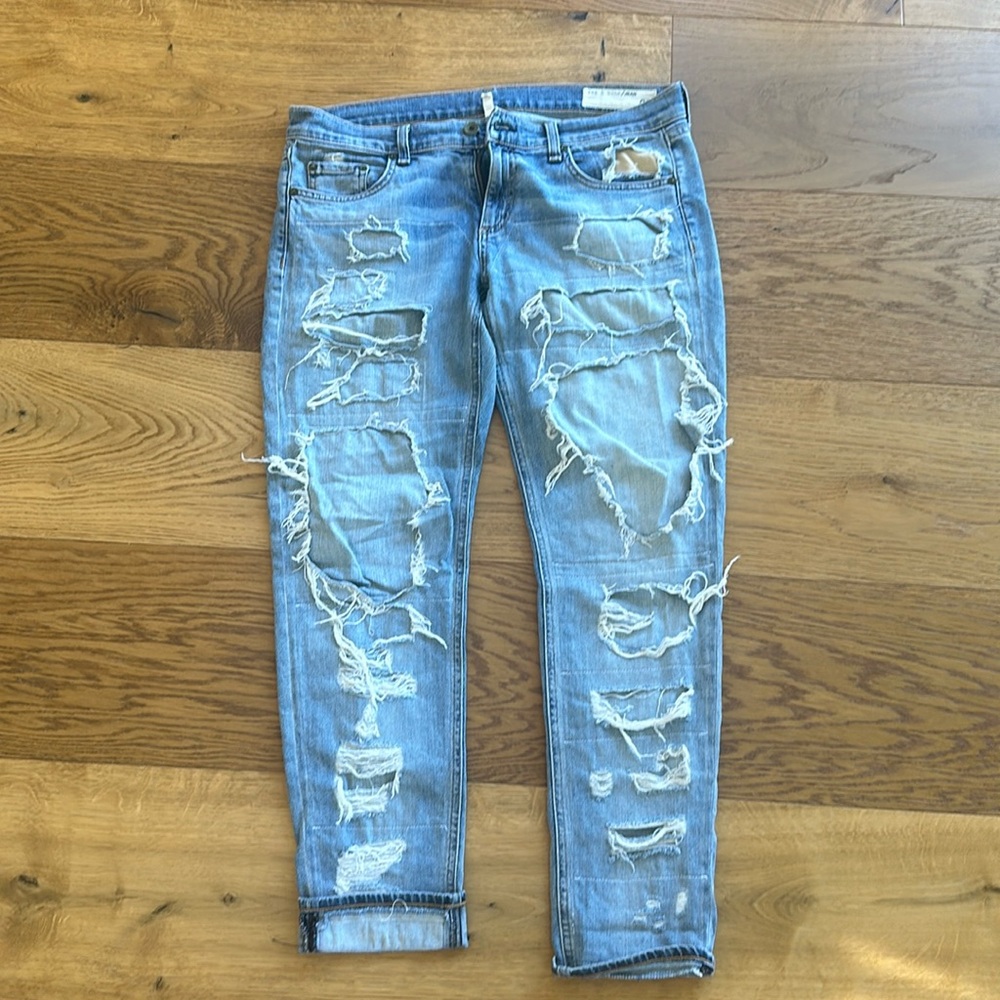 Rag and Bone jeans - style Brigade boyfriend Jean